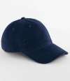 BB692 B692 Beechfield Corduroy Dad Cap Navy colour image